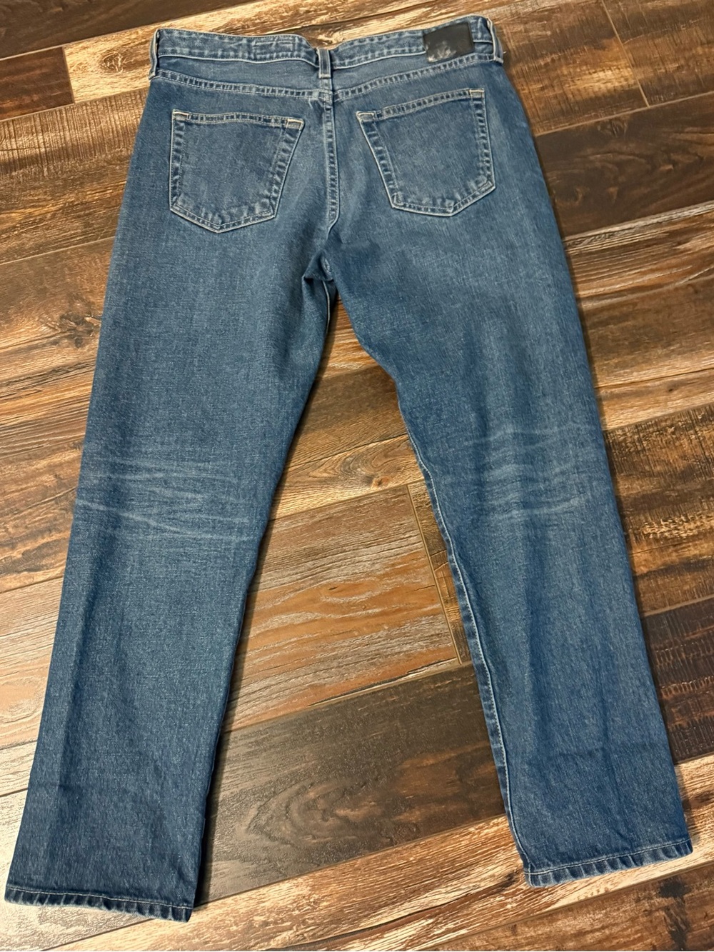 AG Adriano Goldschmied Boyfriend Slim Indigo Blue Jeans